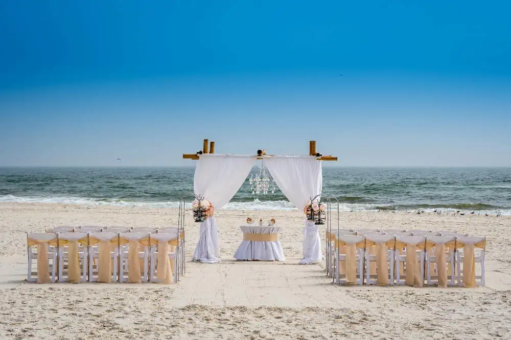 beach cheap wedding venue