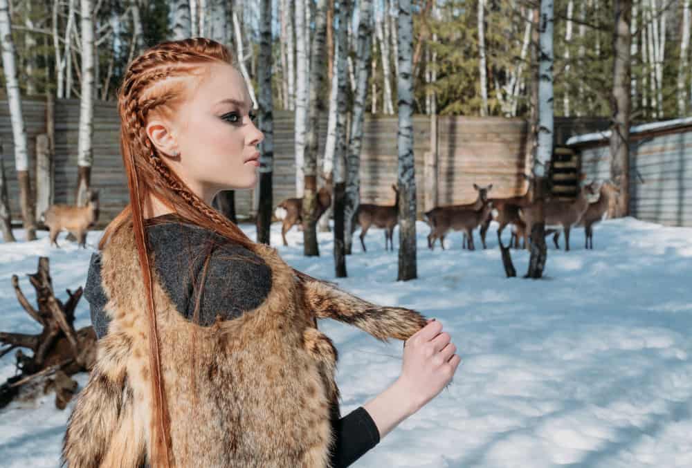 Viking wedding hair1