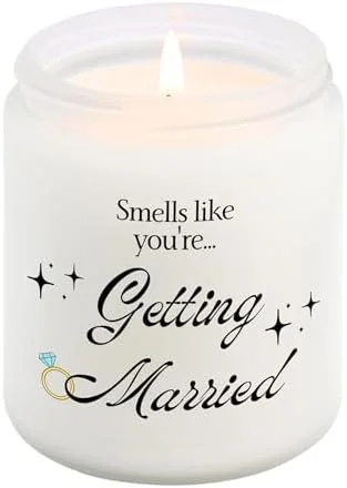 scented candle – inexpensive last minute bridal shower gift